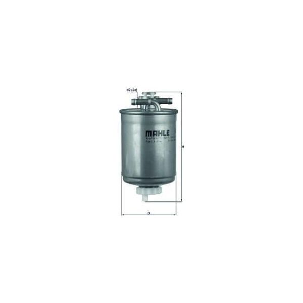 Mahle Kl 103 - Filtro Carburante Oe 6K0127401G Per Cordoba (6K), Ibiza (6K), Inca (6K), Caddy Ii (9K), Polo (6V)-image