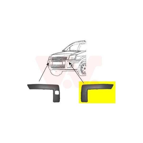 Fascia Paraurti Anteriore Sinistra Da Van Wezel (1811581) Fascia Carrozzeria-image