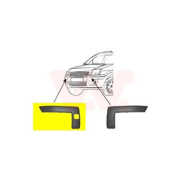 Fascia Paraurti Anteriore Destra Da Van Wezel (1811582) Fascia Carrozzeria-image