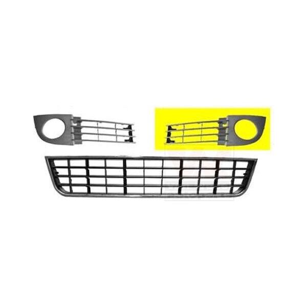 Van Wezel Griglia Paraurti Anteriore Sinistra (0317593) Per Audi A6 C5 | Griglia,-image