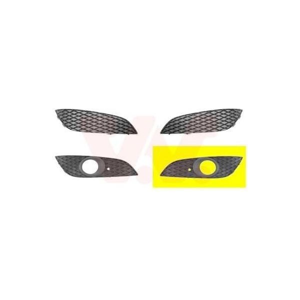 Van Wezel 3748593 - Griglia Di Ventilazione Oe 1400410, Sinistra Per Astra H, Astra (A04)-image
