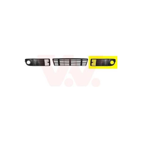 Van Wezel 0315591 - Griglia Di Ventilazione Oe 4B0807681G01C, Sinistra Per A6 (4B)-image