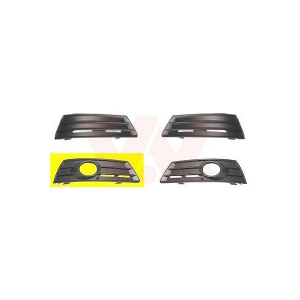 Van Wezel 5841594 - Griglia Di Ventilazione Oe 3C8853666C9B9, Destra Per Passat Cc (357)-image