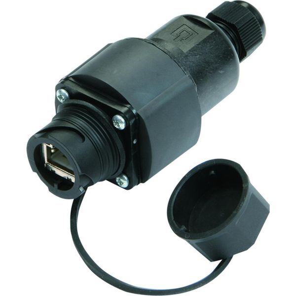 TelegÄRtner Stx V1 Scatola Di Derivazione Libera, Modulo RJ45 A Cat.6A (Iso/Iec)-image