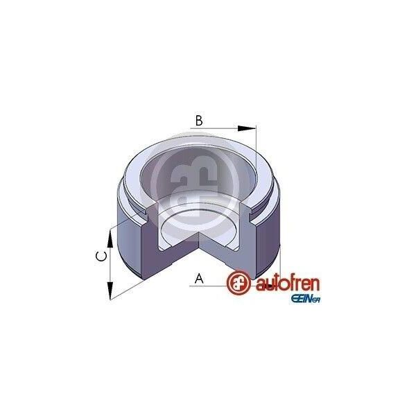 Autofren Seinsa Pistone Pinza Freno Adatto Per MERCEDES-BENZ Ng 54 Mm Acciaio-image