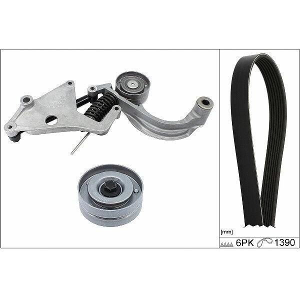 Ina 529 0457 10 Set Di Cinghie Trapezoidali Per Mini Hatchback (R50, R53)-image