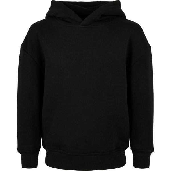 Urban Classics Girls Felpa Con Cappuccio Biologica Nera - 122/128-image