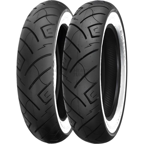 Pneumatici Shinko SR-777 130/80-17 65H Tl Ww A Parete Bianca Anteriore-image