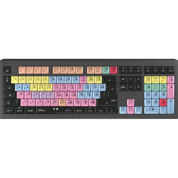 Logickeyboard Astra 2 Tastiera Usb Qwerty Inglese Nero (LKB-PT-A2M-UK)-image