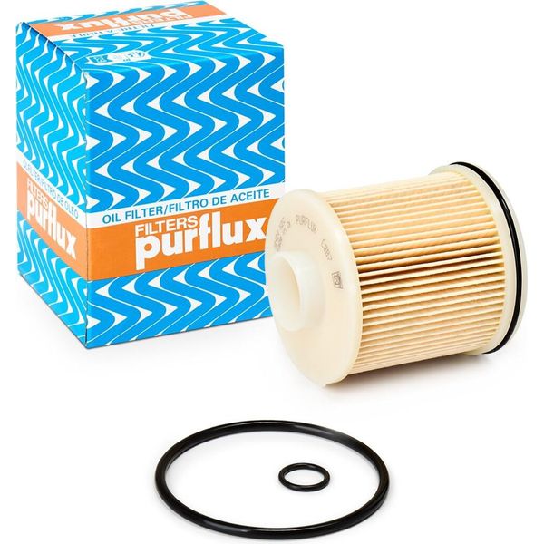 Filtro Carburante Purflux C887 Adatto Per MERCEDES-BENZ Citan Furgone (415) Cartuccia Filtrante-image