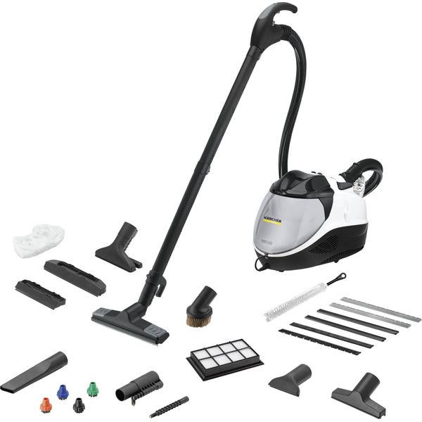 KäRcher Sv 7 Cylinder Steam Cleaner 0.5 L 2200 W Black Grey White-image