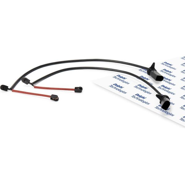 2X Delphi LZ0394 Contatto Di Segnalazione Usura Pastiglie Freno Anteriore Per Audi A6 Avant (4A5, C8) Q7 (4MB) Q7 (4M) Q8 (4MN) A7 Sportback (4KA) A8 (4N2, 4N8)-image