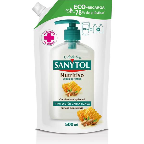 Sanytol Replacement Eco Sapone Nutriente Antibatterico 500 Ml-image