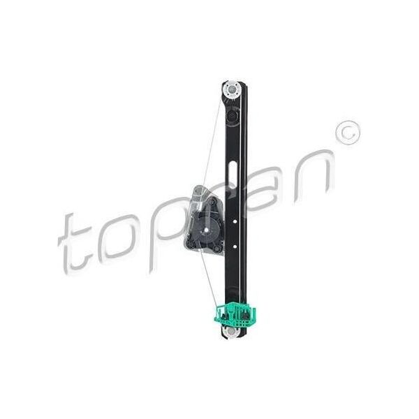 Topran 502 092 - Oe 5135 7 140 589 Regolatore Del Finestrino, Posteriore Sinistro Per Serie 3 (E91), Serie 3 (E90)-image