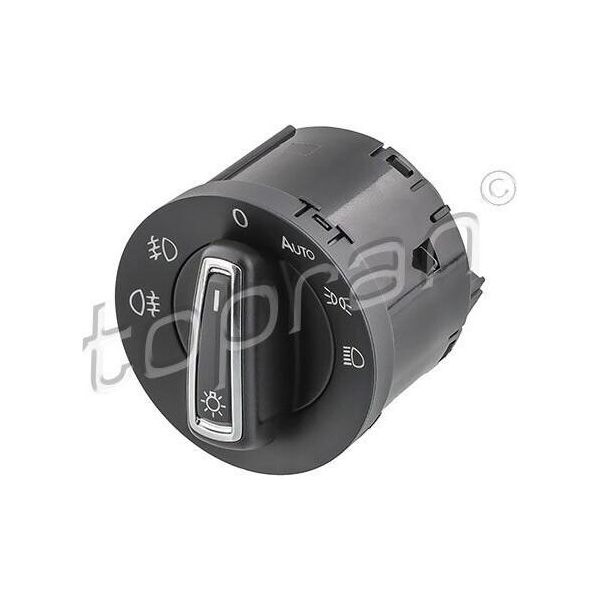 Topran 621 355 - Oe 5G0 941 431BD Interruttore, Luce Principale Per Ateca (Kh), T6, Touran (5T), Tiguan (Bj, Bw), Tiguan (Ad, Ax), T-ROC, Golf Vii, Golf Sportsvan (AM1, AN1), Crafter (Sz), Crafter (Sx, Sy), Atlas (Ca)-image