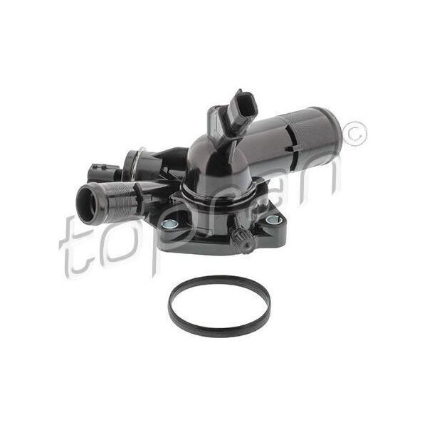 Topran 702 487 - Oe 8200 400 294 Alloggiamento Del Termostato Per Clio Iii, Modus (F/JP0), Twingo Ii (CN0)-image