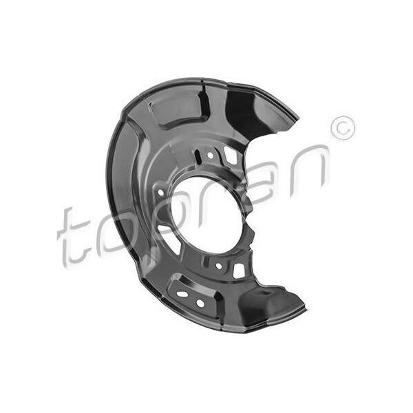 Topran 601 273 - Oe 47781 0D050 Piastra Di Ancoraggio, Asse Anteriore Destro Per Yaris (P13), Yaris (P9)-image