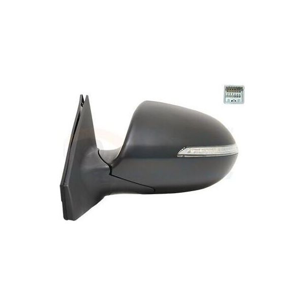 Van Wezel 8383827 - Oe 876103U230 Specchio Retrovisore Esterno, Sinistro Per Sportage (Sl)-image