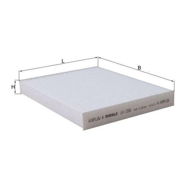 Mahle La 1226 - Oe 97133B2000 Filtro Aria Abitacolo Per Soul Ii (Ps)-image