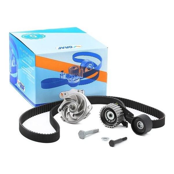 Graf KP672-2 - Oe 55212159 Wasserpumpe + Zahnriemensatz FüR 159 (939), Croma, Punto, Sedici, Stilo, Astra H, Signum (Z03), Vectra C (Z02), Zafira B-image