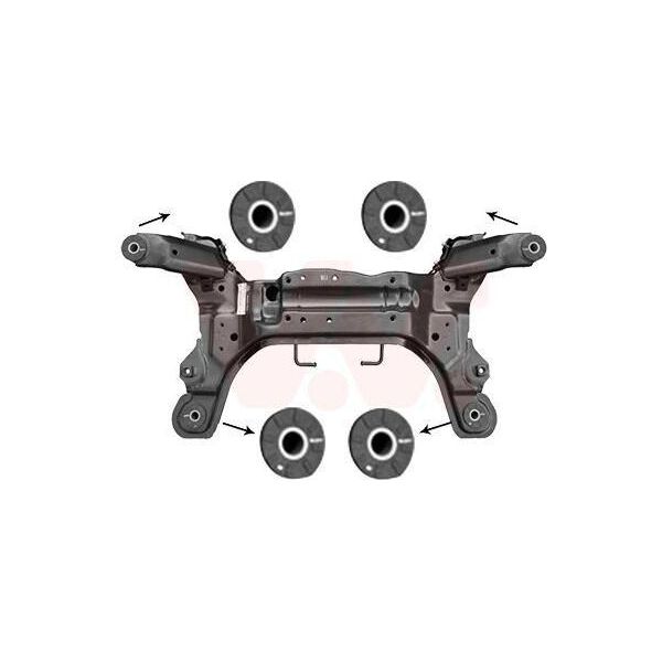 Van Wezel 8245690 - Oe 6240017000 Sottotelaio, Supporto Unità Per Matrix (Fc)-image