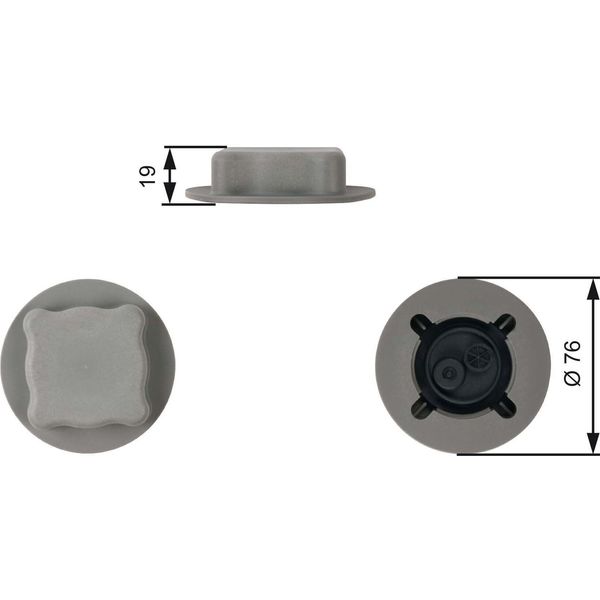 Gates RC206 - Oe 1357390 VerschlußDeckel, KüHlmittelbehäLter Per V40 (645), V70 I (875, 876), C70 I (872, 873), S40 I (644), S60 I (384), S70 (874), S80 I (184), S90 (964), V70 Ii (285), V90 (965), XC70 (295), XC90 I (275)-image