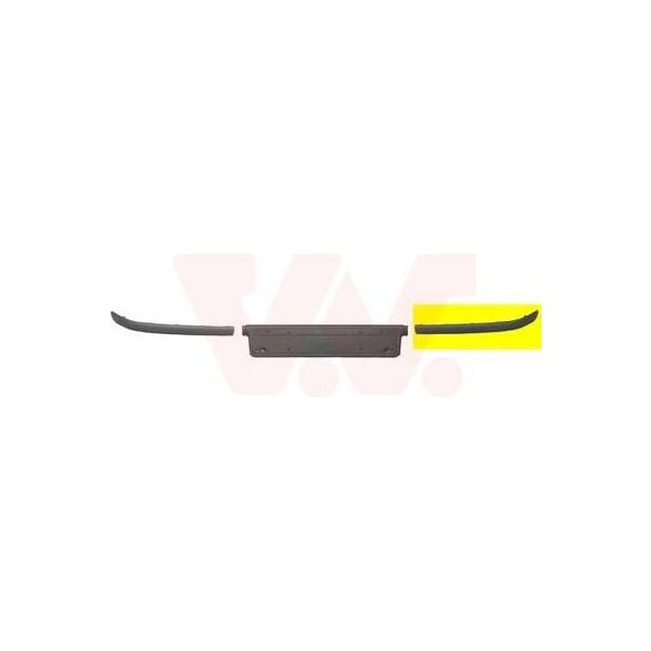 Van Wezel 0649581 - Modanatura Oe 5111 7030 607, Paraurti Anteriore Sinistro Per Serie 3 (E46)-image