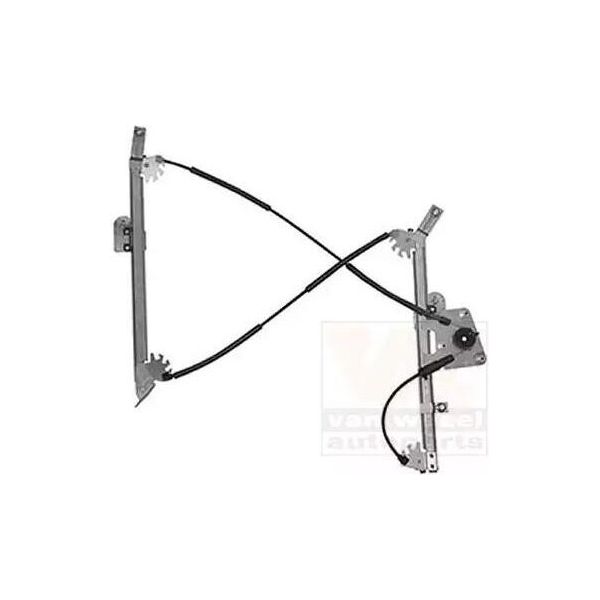 Van Wezel 0628265 - Oe 51337165595 Regolatore Del Finestrino, Anteriore Sinistro Per Serie 1 (E82), Serie 1 (E88), Serie 1 (E81)-image