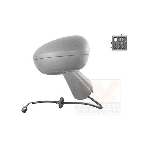Van Wezel 3860818 - Oe 1207215 Specchio Esterno Destro Per Meriva B (S10)-image