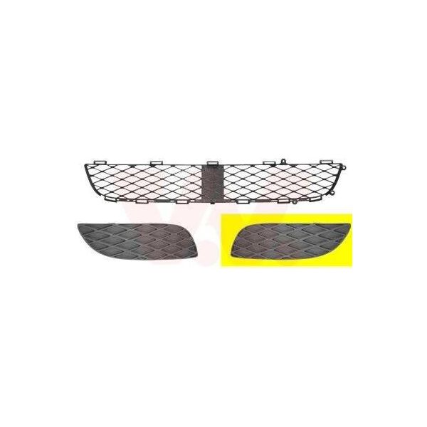 Van Wezel 5431591 - Oe 52128 0D010 Griglia Di Ventilazione, Sinistra Per Yaris (P1)-image