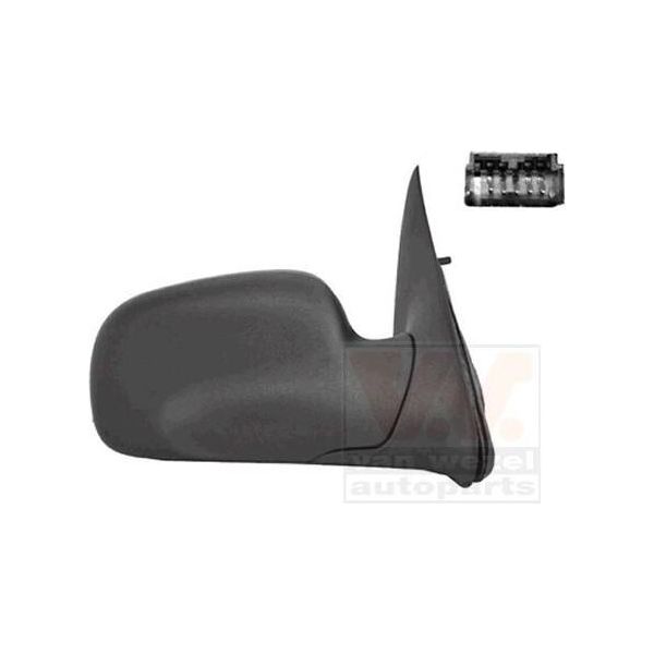 Van Wezel 0248808 Specchietto Retrovisore Esterno Destro Per Suv Land Rover Freelander (L314) Convesso Riscaldato-image