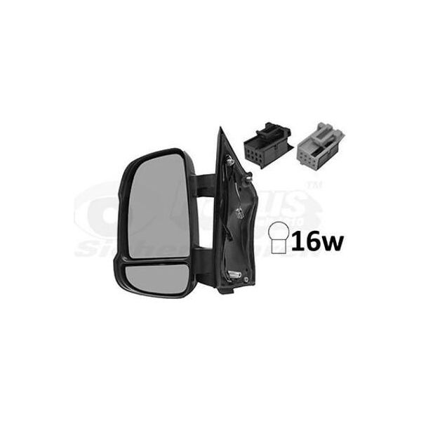 Van Wezel 0983827 - Specchio Esterno Oe 1613692880, Sinistro Per Jumper, Ducato, Boxer-image