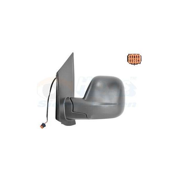 Van Wezel 0944805 Specchietto Retrovisore Esterno Sinistro Per Opel Zafira Life (K0) Convesso Riscaldato-image