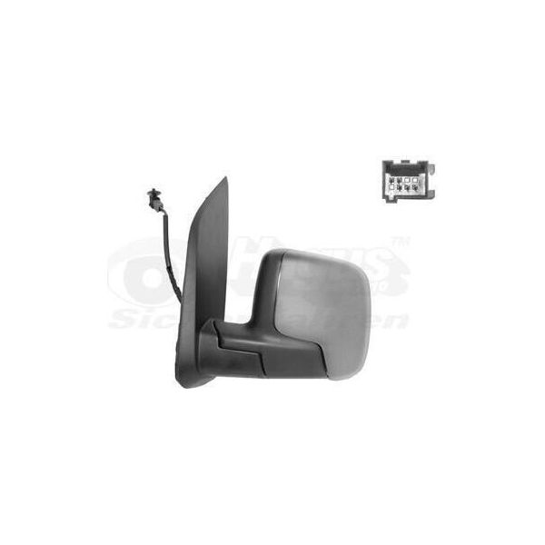 Van Wezel 1748817 - Specchio Esterno Oe 0735460571, Sinistro Per Nemo, Fiorino, Qubo, Bipper (Aa), Bipper Tepee-image