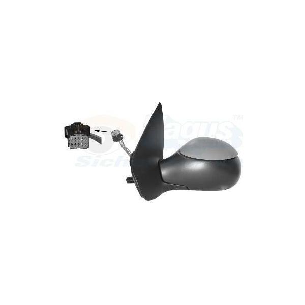 Van Wezel 4028827 Specchietto Esterno Specchietto Laterale Sinistro Adatto Per Peugeot 206 Hatchback (2A/C) Asferico Riscaldato Primerizzato-image