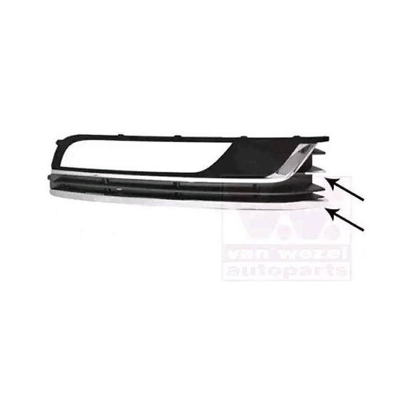 Van Wezel 5740596 - Griglia Di Ventilazione Oe 3AA854662B9B9, Destra Per Passat (365, 362)-image
