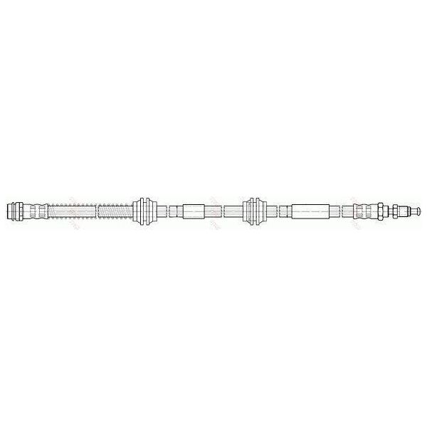Trw PHB576 - Tubo Freno Oe 7L6 611 701 B Per Touareg (7L)-image