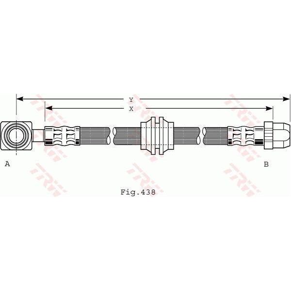 Trw PHD485 - Telaio Di Protezione Oe 6 763 682 Per R50, R53, R52-image