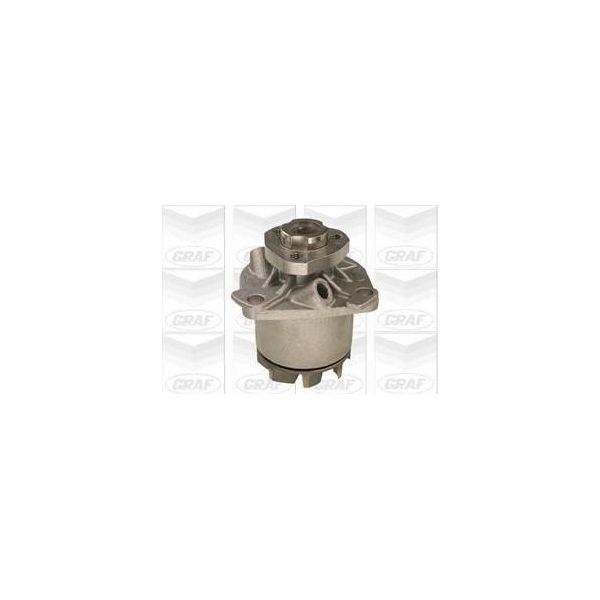 Graf PA617 - Oe 021 121 004X Pompa Acqua Per Galaxy (Wgr), Classe V (638/2), Alhambra (7V), Leon (1M1), Passat (35I), Sharan (7M), Bora (1J), Corrado (53I), Golf Iii (1H), Golf Iv (1J), New Beetle, T4, Vento (1H)-image