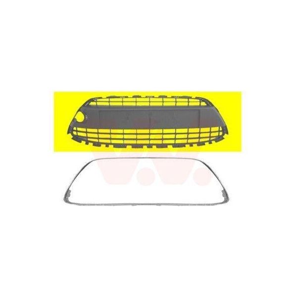 Van Wezel 1807599 - Oe 1532213 Griglia Di Ventilazione Anteriore Per Fiesta Vi-image