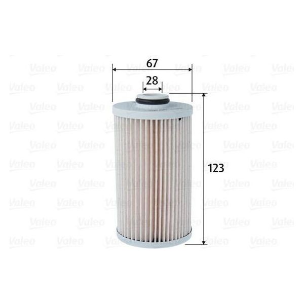 Valeo 587083 - Filtro Carburante Oe 16901 RL0 G01 Per Accord Viii, CR-V Iii (Re)-image