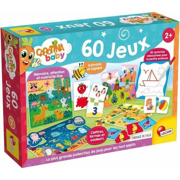 Gioco Educativo Lisciani Giochi Carotina Baby 60 Jeux (Fr)-image
