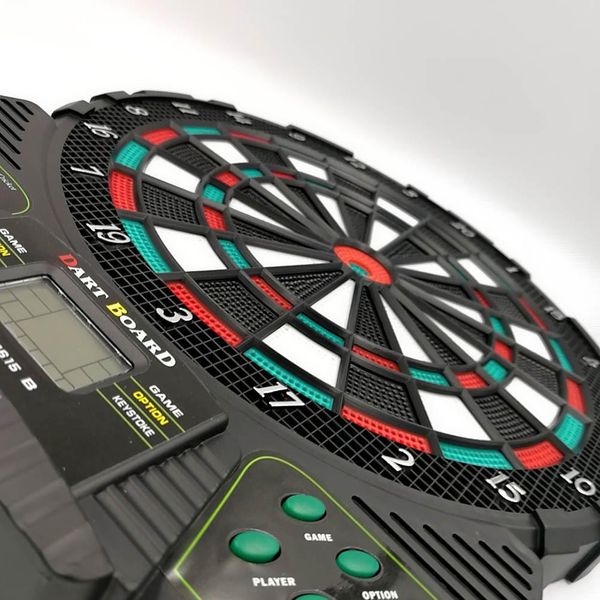 Set Di Freccette Elettroniche, Display Lcd Multigiocatore Per Il Punteggio-image