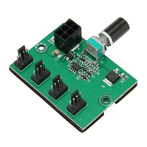Regolatore Di Velocità Della Ventola Del Telaio, Hub Della Ventola Di Raffreddamento Del Telaio Del Pc, Adattatore Della Ventola Pwm, Hub Della Ventola Del Telaio Del Pc, Hub Del Regolatore Di Velocità Della Ventola Del Telaio Del Pc, Hub Della Ventola Del Telaio Del Pc Pwm-image