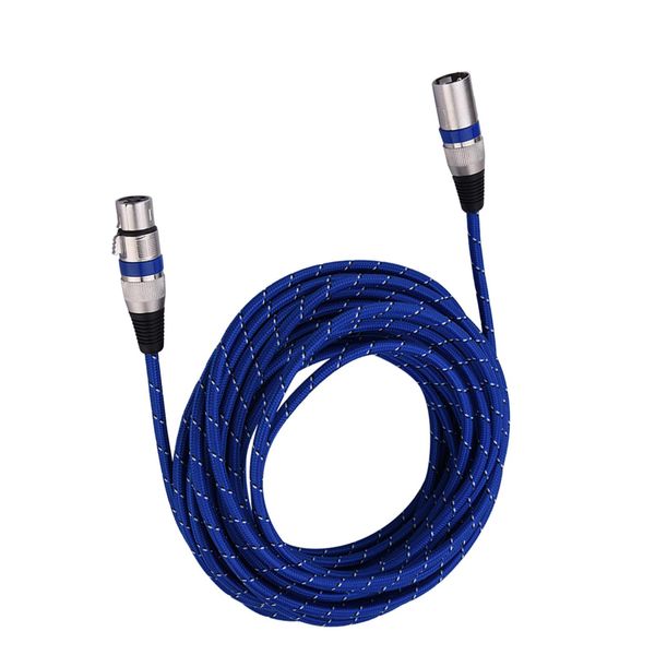 Cavo Microfonico, Cavo Audio Mic, Cavo Mic, Spina Xlr Maschio-Femmina, Xlr Maschio-Femmina, Cavo Microfonico A 3 Pin-image