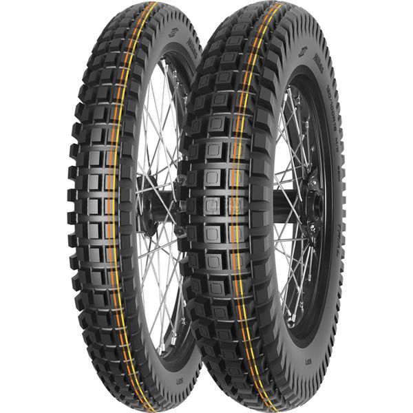 Reifen Mitas Trial 120/100 R 18 68M Tl/Tt Arancio Soft Giallo-image