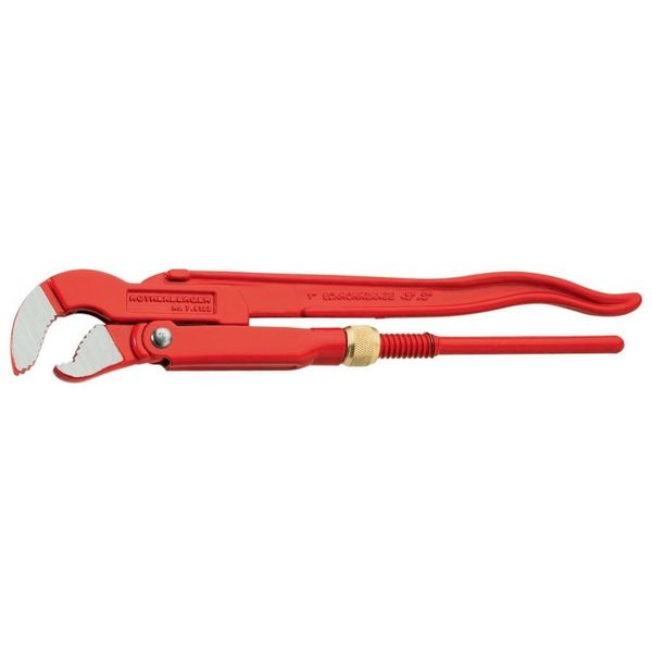 Chiave Per Tubi Angolari Super S Lunghezza Totale 645 Mm Larghezza Di Serraggio 89 Mm Per Tubi Da 3 Pollici Rothenberger-image