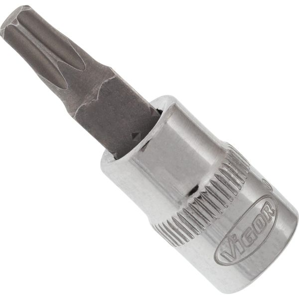 Punta Per Cacciavite ∙ V2130N ∙ Cava Quadrata Da 1/4 Di Pollice (6,3 Mm) ∙ Profilo Torx® Interno ∙ Sw T27-image