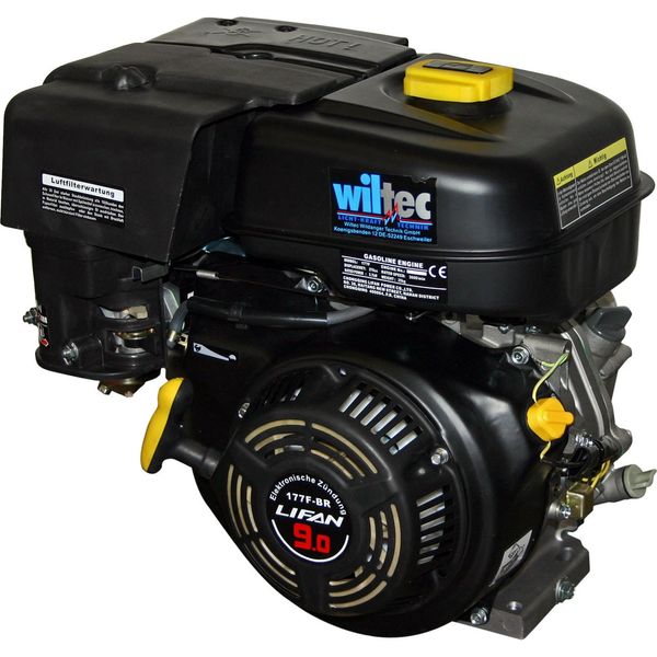 Motore A Benzina Lifan 177 6,6 Kw 9 Cv 270 Ccm Con Frizione A Bagno D'olio E Riduttore 2:1-image