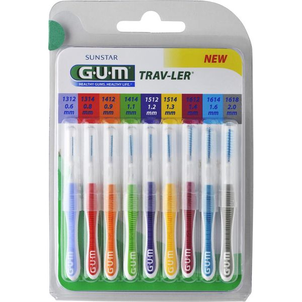 Assortimento Di Scovolini Interdentali Gum Trav-Ler 9 Pz-image